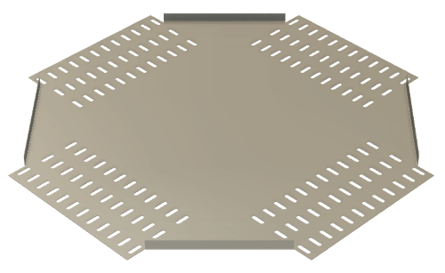 Lit Cable Tray 4-way